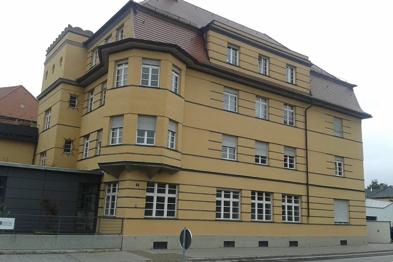 Typischer Gebäudebestand in Augsburg