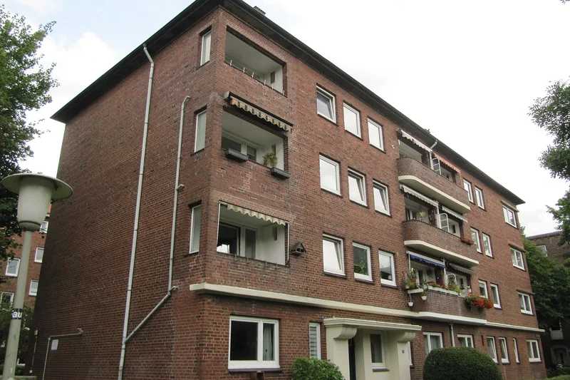 Typischer Gebäudebestand in Hamburg