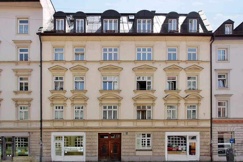 Typischer Gebäudebestand in München